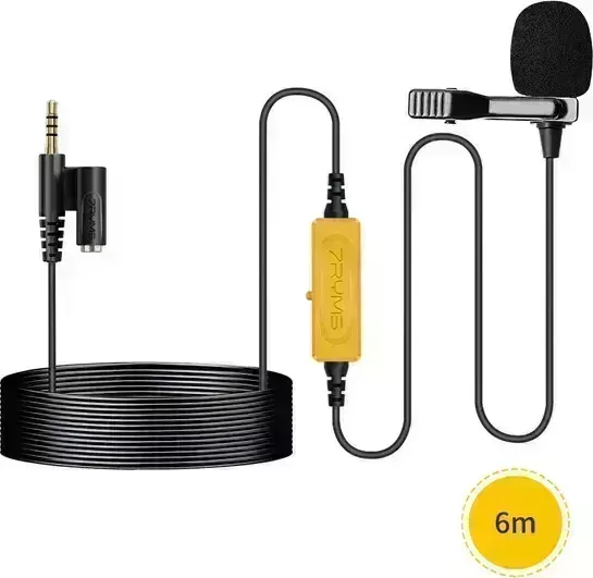 Микрофон 7Ryms петличный S.LAV01 (6.0m)