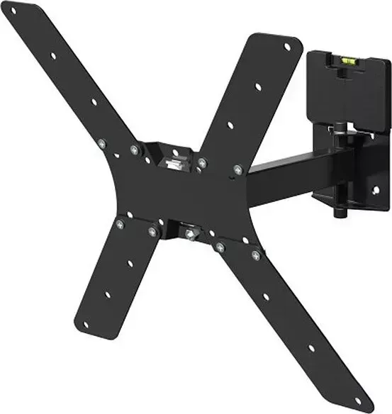 Кронштейн для телевизора Holder LCD-5520-B черный 32"-55" макс.45кг настенный поворотно-выдвижной и наклонный