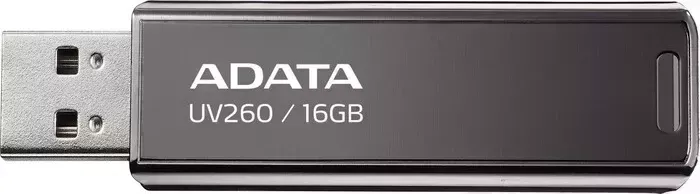 Диск A-DATA Флеш 16Gb UV260 AUV260-16G-RBK USB2.0 черный