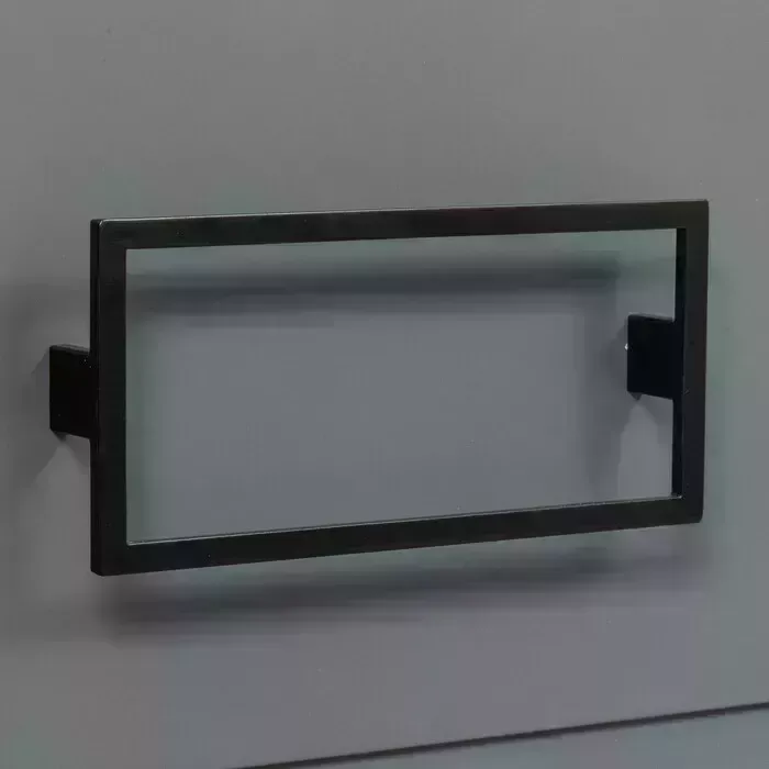 Комплект La Fenice ручек Cubo Nero 80 мм, черная (FNC-04-CUB-N-80)