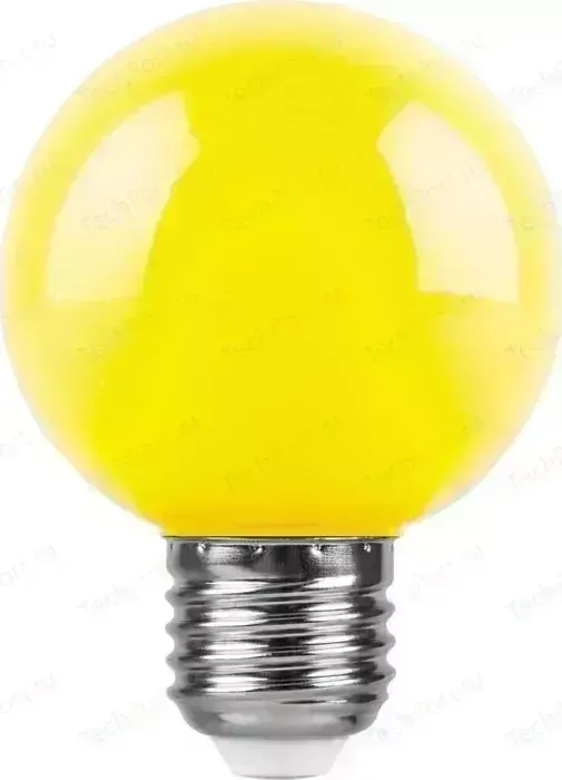 Лампа Feron LB-37125904 Е27 3W желтый Шар Матовая