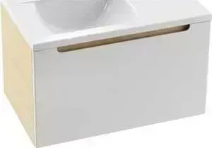 Тумба под раковину RAVAK sd-800 l classic оникс/белая (X000000245)