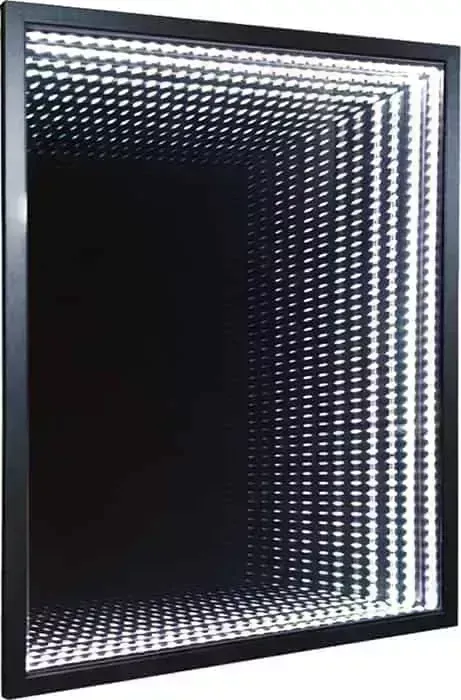 Зеркало Vincea 60х80 датчик на движение, черное (VLM-2M600B)
