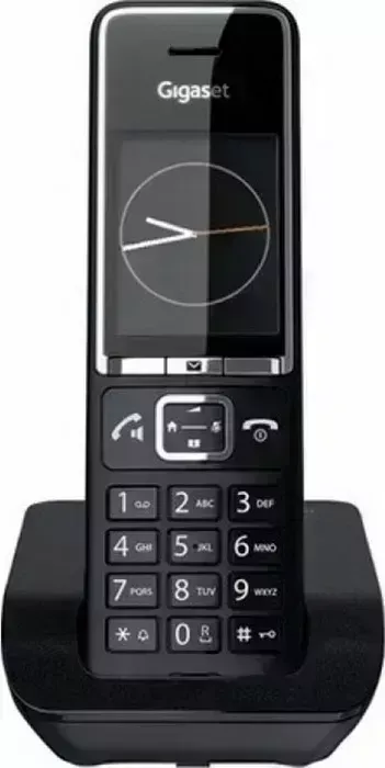 Радиотелефон Gigaset Comfort 550 RUS черный автооветчик АОН