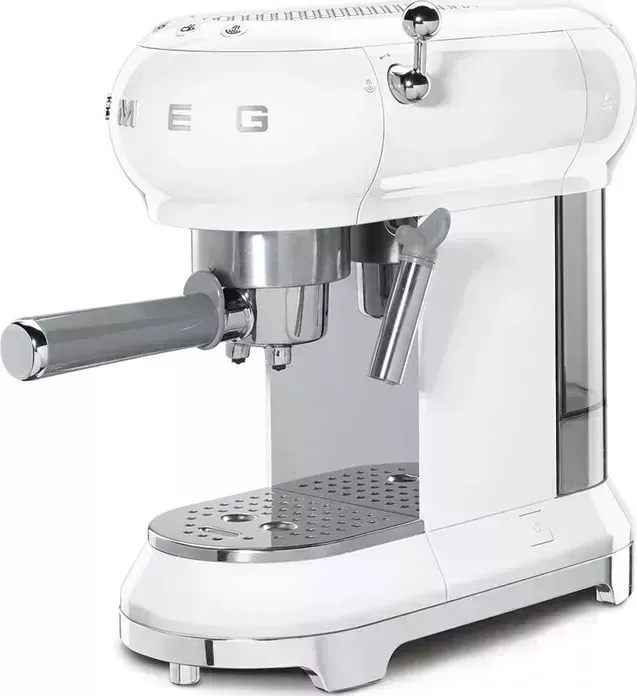 Кофеварка Smeg ECF01WHEU белая