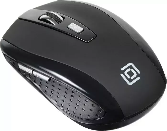 Ноутбук Oklick Мышь 635MB черный оптическая (1600dpi) беспроводная BT для а (4but) (489349)