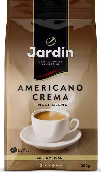 Кофе зерновой JARDIN Americano Crema 1000г. (1090-06-Н)