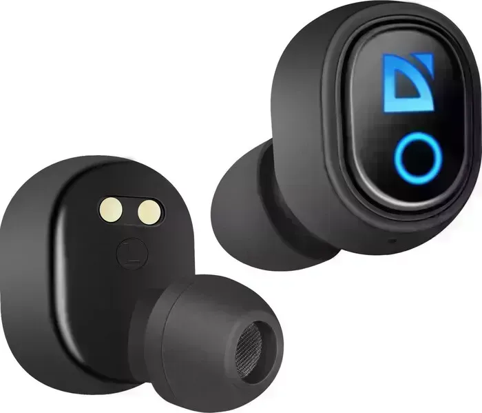 Гарнитура Defender Беспроводная Беспроводная Twins 639 черный, TWS, PB, Bluetooth (63639)