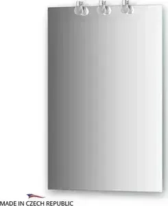 Зеркало Ellux Crystal 50х75 см, с 3-мя светильниками 60 W (CRY-B3 0205)
