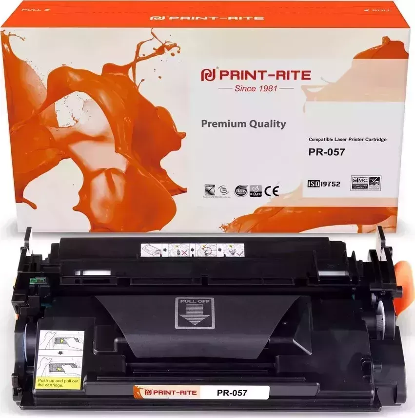 Расходный материал для печати Print-Rite PR-057 (057/TFCA1XBPU1J) черный (Картридж)