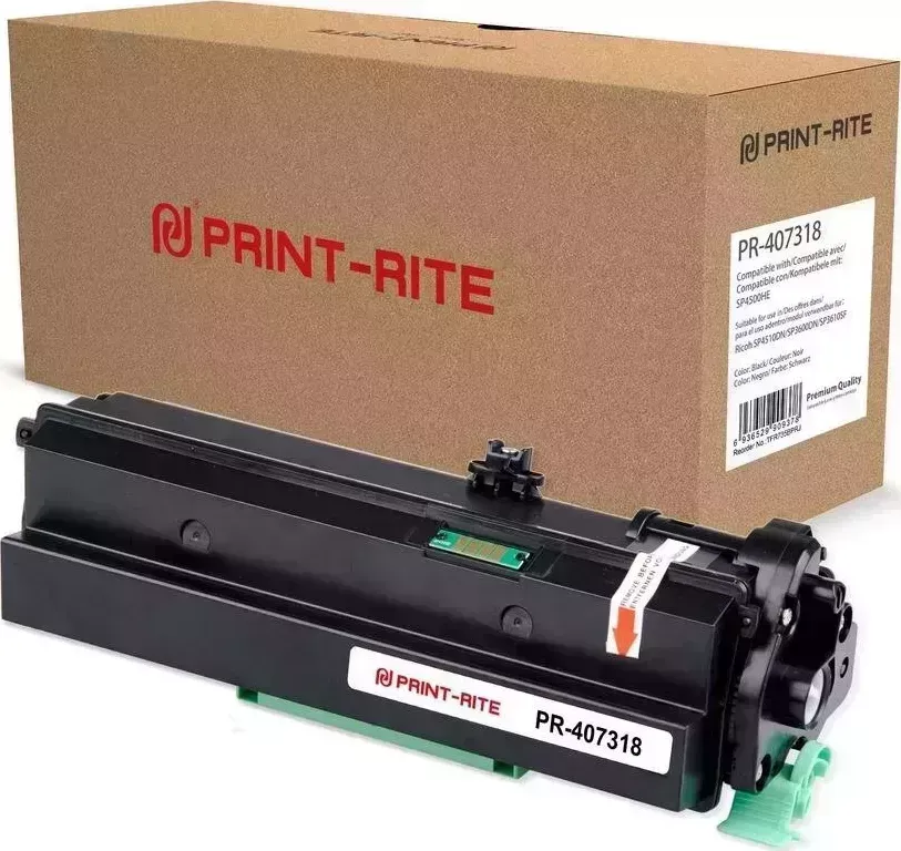Расходный материал для печати Print-Rite PR-407318 (407318/TFR735BPRJ) черный (Картридж)
