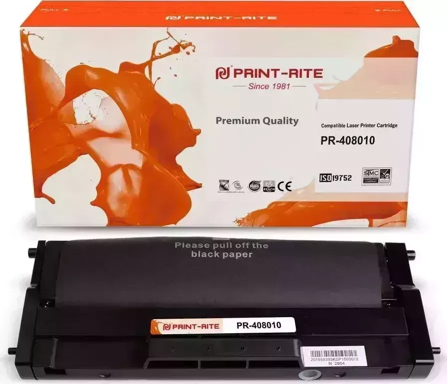 Расходный материал для печати Print-Rite PR-408010 (408010/TFR533BPU1J) черный (Картридж)