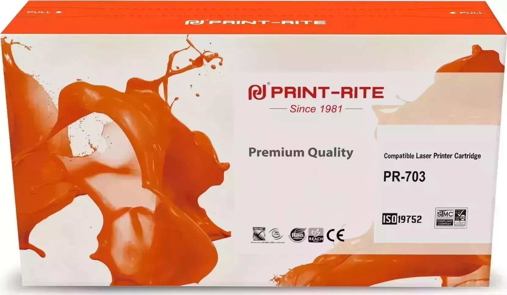 Расходный материал для печати Print-Rite PR-703 (703/TFH724BPU1J) черный (Картридж)