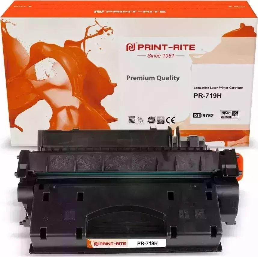 Расходный материал для печати Print-Rite PR-719H (719H/TFC824BPU1J) черный (Картридж)
