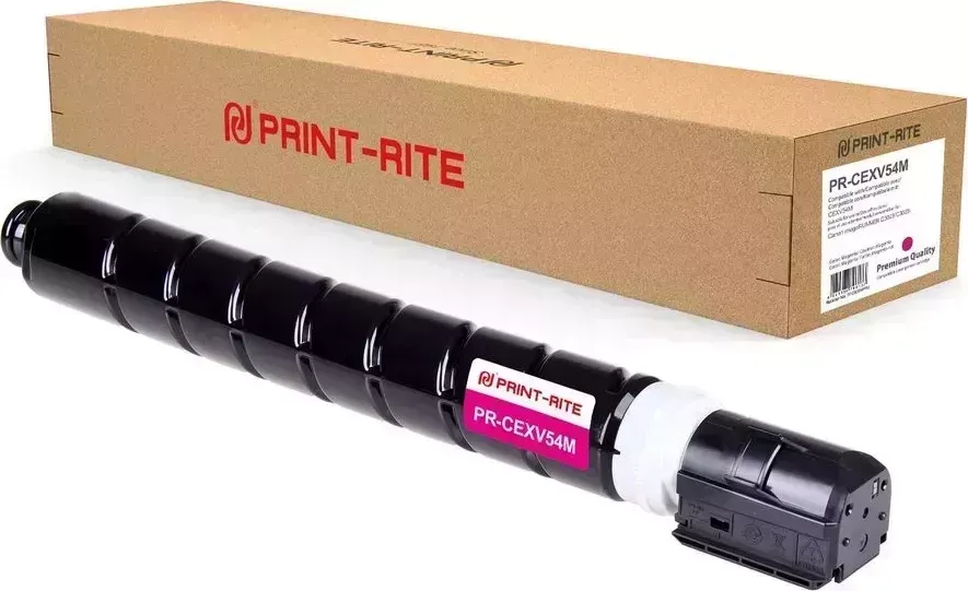 Расходный материал для печати Print-Rite PR-CEXV54M (C-EXV54M/TFC904YPRJ) пурпурный (Картридж)
