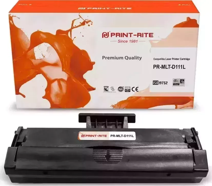 Расходный материал для печати Print-Rite PR-MLT-D111L (MLT-D111L/TFSFDMBPU1J) черный (Картридж)