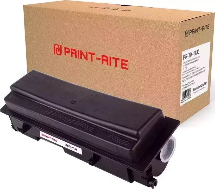 Расходный материал для печати Print-Rite PR-TK-1130 (TK-1130/TFK445BPRJ) черный (Картридж)