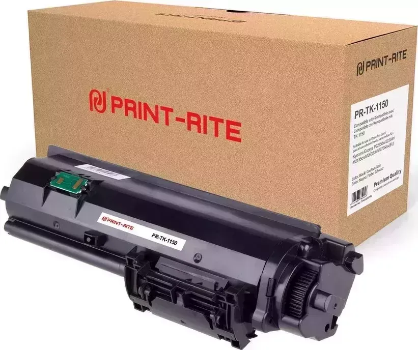 Расходный материал для печати Print-Rite PR-TK-1150 (TK-1150/TFKAB8BPRJ) черный (Картридж)