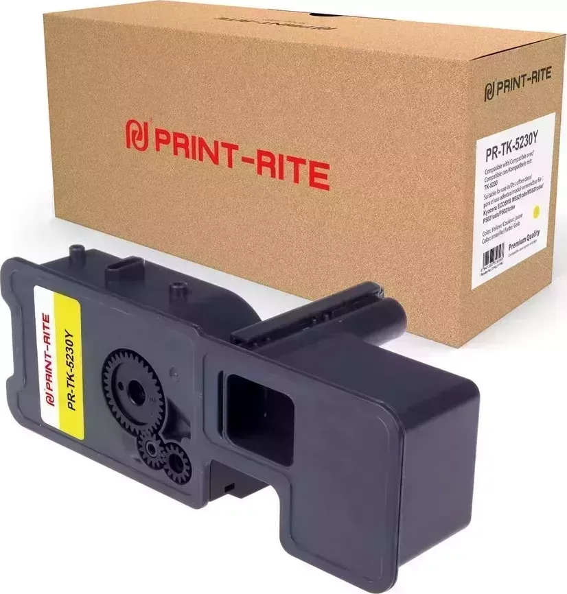 Расходный материал для печати Print-Rite PR-TK-5230Y (TK-5230Y/TFKADIYPRJ) желтый (Картридж)