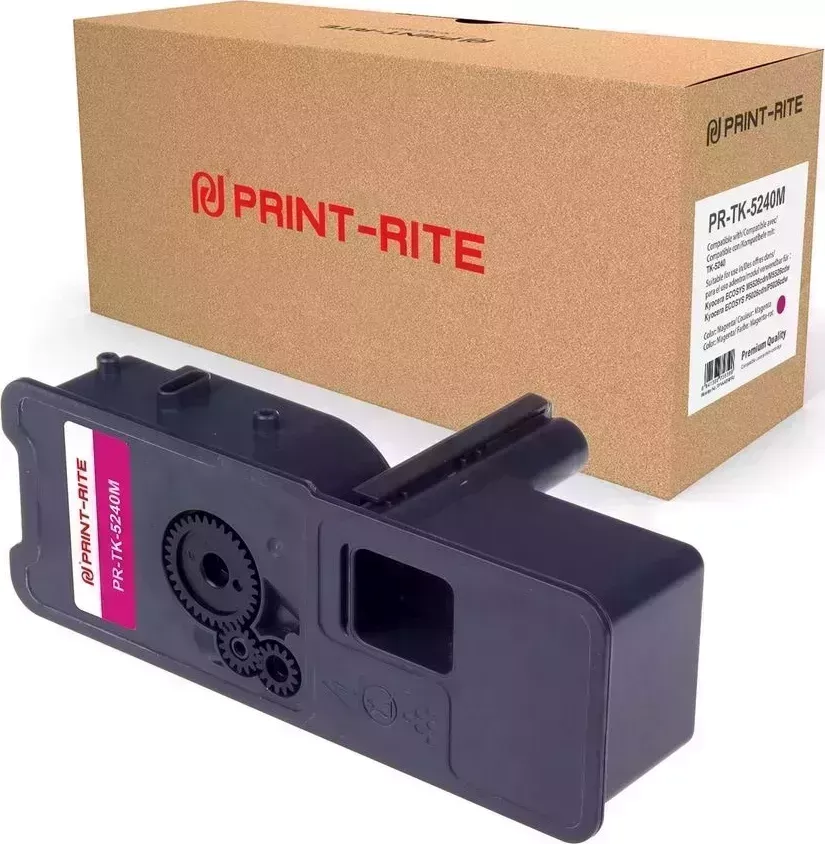Расходный материал для печати Print-Rite PR-TK-5240M (TK-5240M/TFKAAEMPRJ) пурпурный (Картридж)