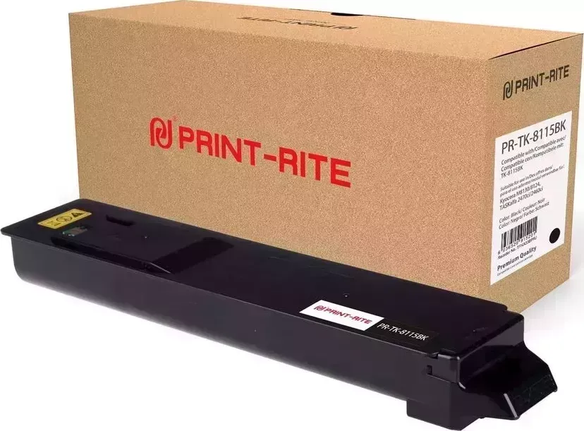 Расходный материал для печати Print-Rite PR-TK-8115BK (TK-8115BK/TFKA33BPRJ) черный (Картридж)