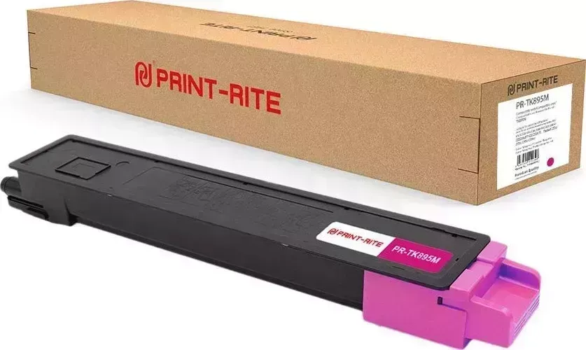 Расходный материал для печати Print-Rite PR-TK895M (TK-895M/TFK696MPRJ) пурпурный (Картридж)