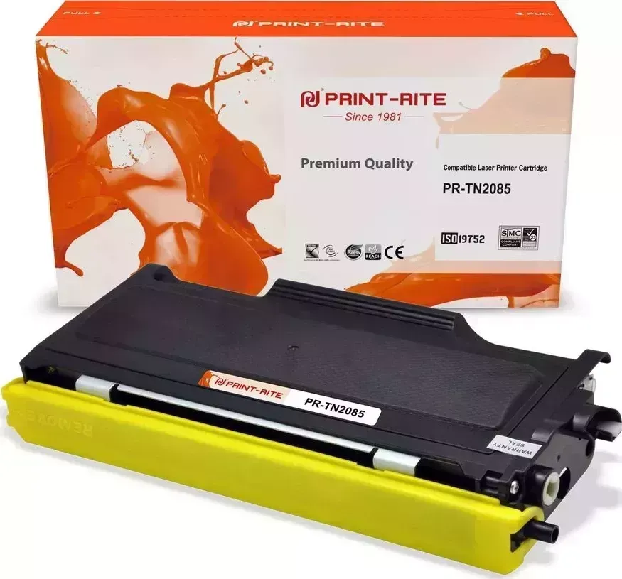Расходный материал для печати Print-Rite PR-TN2085 (TN2085/TFB697BPU1J1) черный (Картридж)