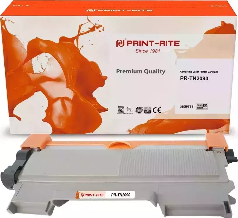 Расходный материал для печати Print-Rite PR-TN2090 (TN-2090/TFBA87BPU1J) черный (Картридж)