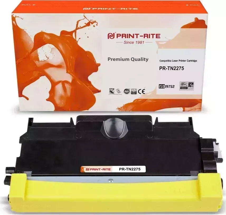 Расходный материал для печати Print-Rite PR-TN2275 (TN-2275/TFB623BPU1J) черный (Картридж)
