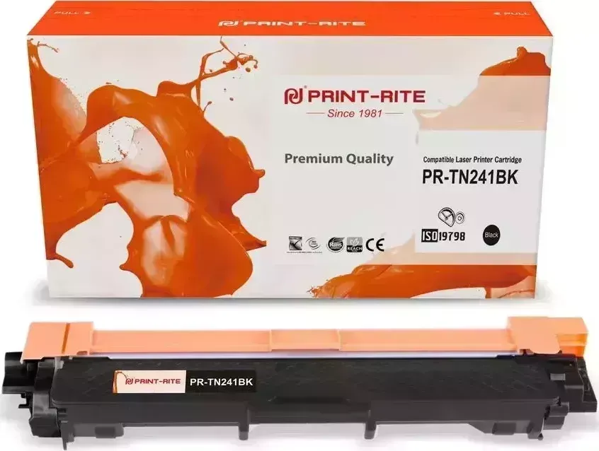 Расходный материал для печати Print-Rite PR-TN241BK (TN-241Bk/TFB683BPU1J) черный (Картридж)