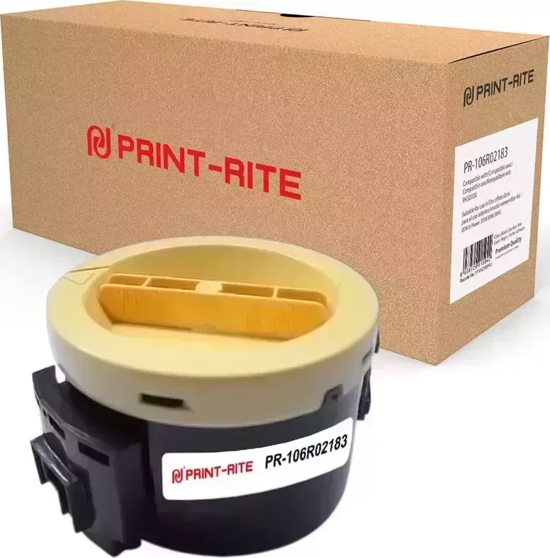 Расходный материал для печати Print-Rite PR-106R02183 (106R02183/TFXAEVBPRJ) черный (Картридж)