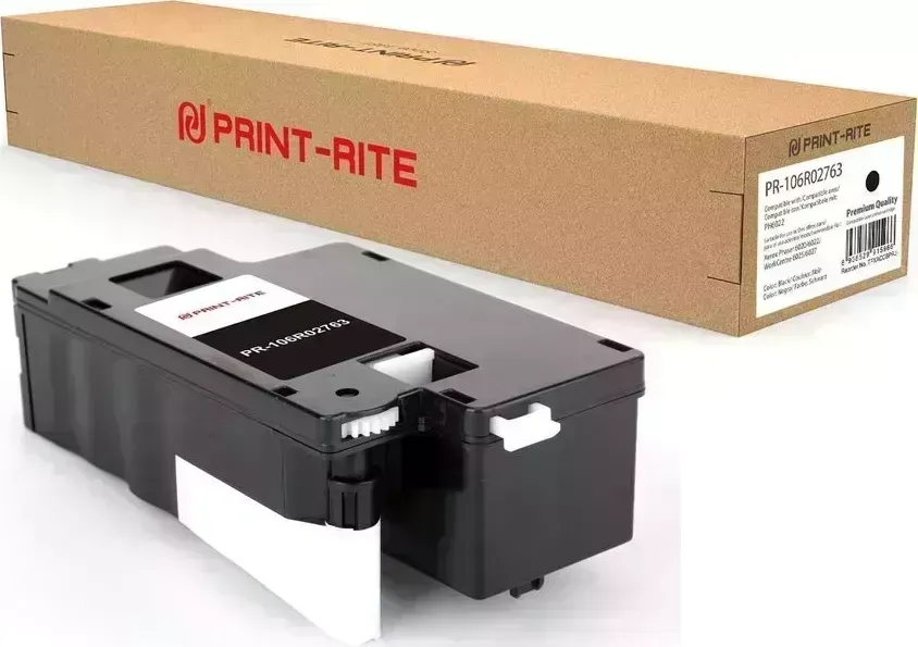 Расходный материал для печати Print-Rite PR-106R02763 (106R02763/TFXACCBPRJ) черный (Картридж)
