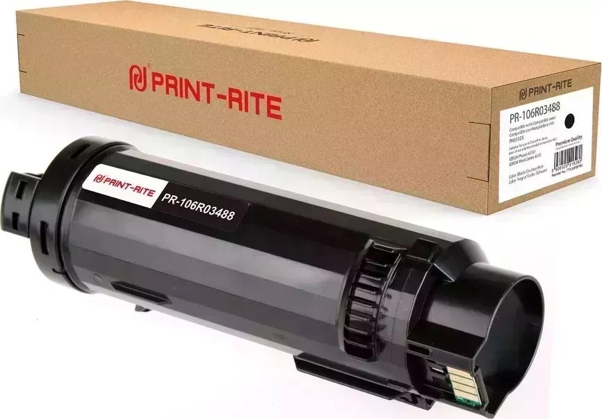 Расходный материал для печати Print-Rite PR-106R03488 (106R03488/TFXA8RBPRJ) черный (Картридж)