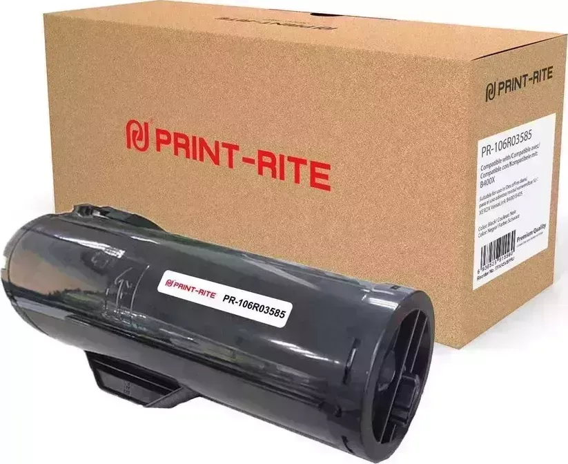 Расходный материал для печати Print-Rite PR-106R03585 (106R03585/TFXA5VBPRJ) черный (Картридж)