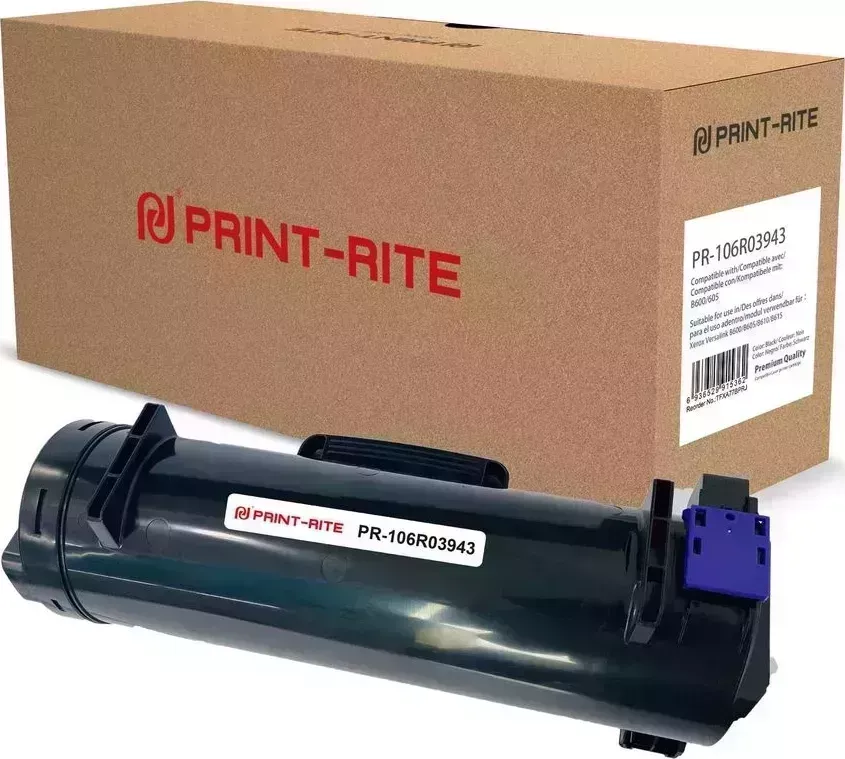 Расходный материал для печати Print-Rite PR-106R03943 (106R03943/TFXA77BPRJ) черный (Картридж)