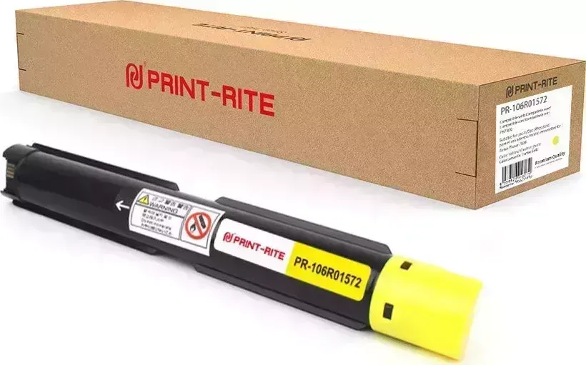 Расходный материал для печати Print-Rite PR-106R01572 (106R01572/TFXACYYPRJ) желтый (Картридж)