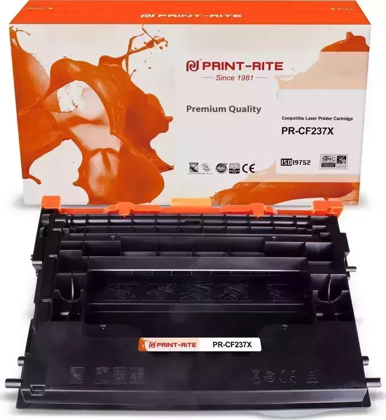 Расходный материал для печати Print-Rite PR-CF237X (CF237X/TFHA2YBPU1J) черный (Картридж)