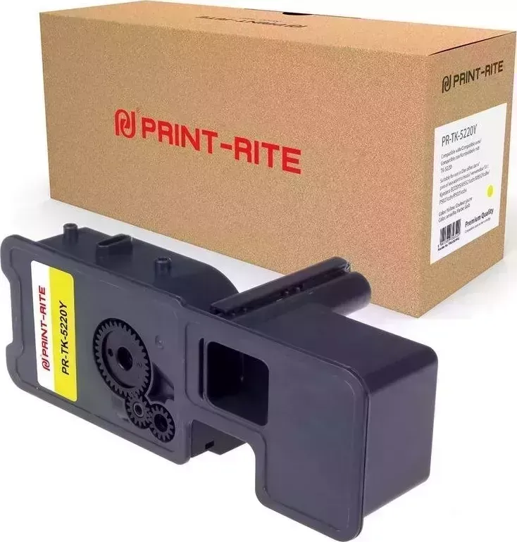 Расходный материал для печати Print-Rite PR-TK-5220Y (TK-5220Y/TFKADEYPRJ) желтый (Картридж)