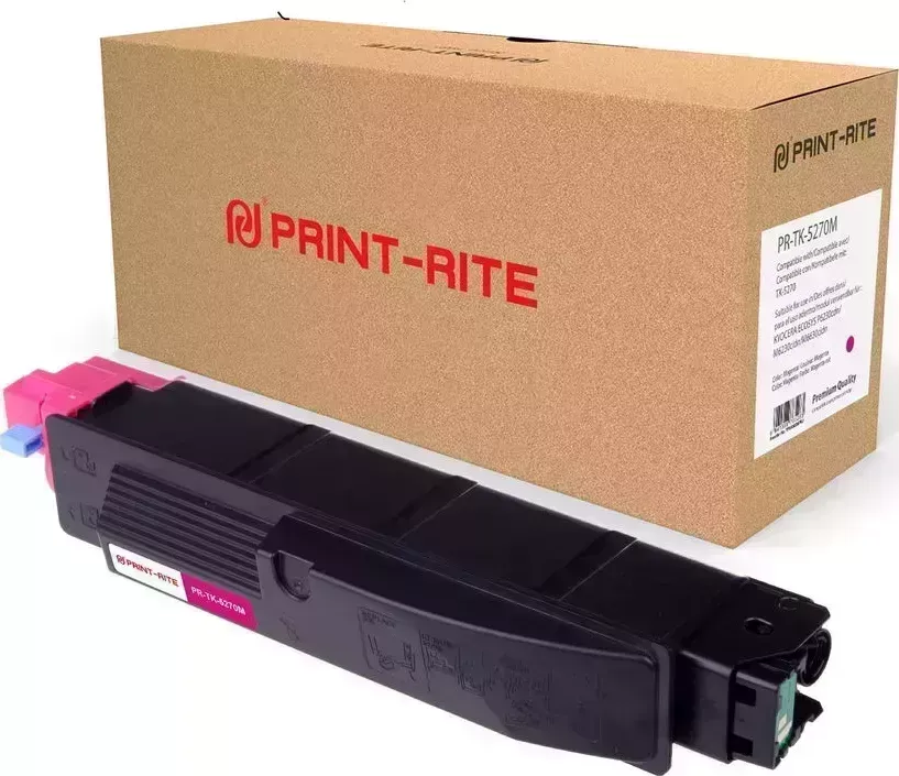 Расходный материал для печати Print-Rite PR-TK-5270M (TK-5270M/TFKAMSMPRJ) пурпурный (Картридж)