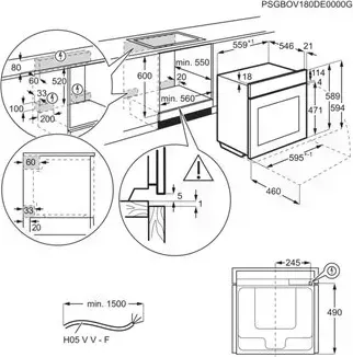 Шкаф AEG BPE742320B