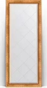 Зеркало Evoform с Exclusive-G Floor 81x201 см, в багетной раме - римское золото 88 мм (BY 6317)