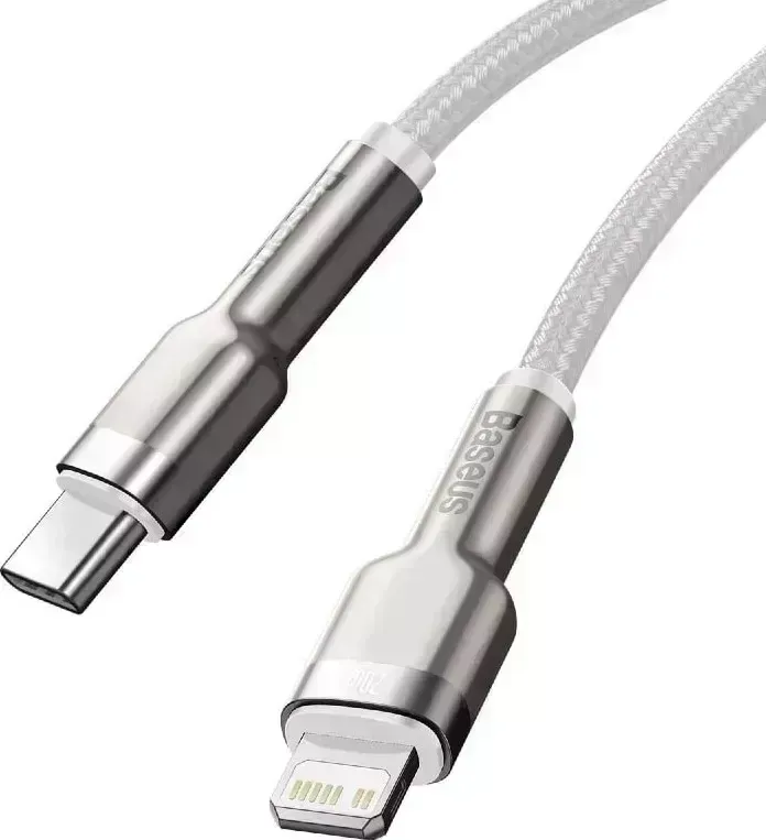 Кабель Baseus Type-C to iP PD 20W 1m White (CATLJK-A02)