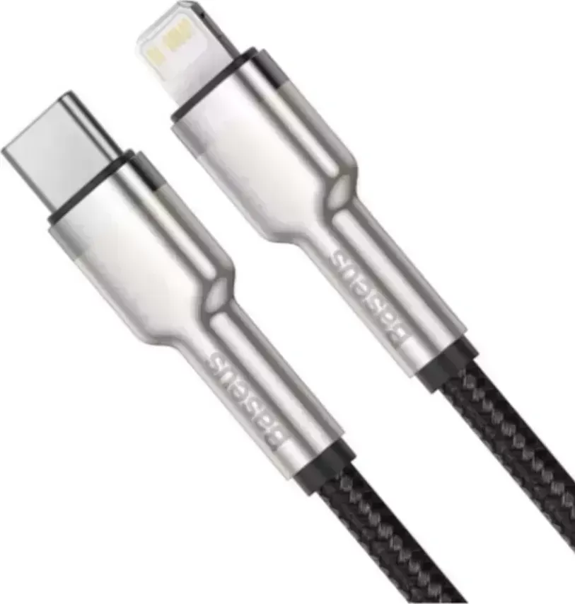 Кабель Baseus Type-C to iP PD 20W 2m Black (CATLJK-B01)