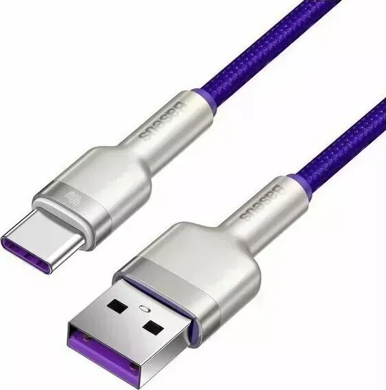 Кабель Baseus USB to Type-C 40W 1m Purple (CATJK-A05)