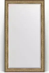 Зеркало Evoform с Exclusive Floor 115x205 см, в багетной раме - виньетка античная бронза 109 мм (BY 6175)