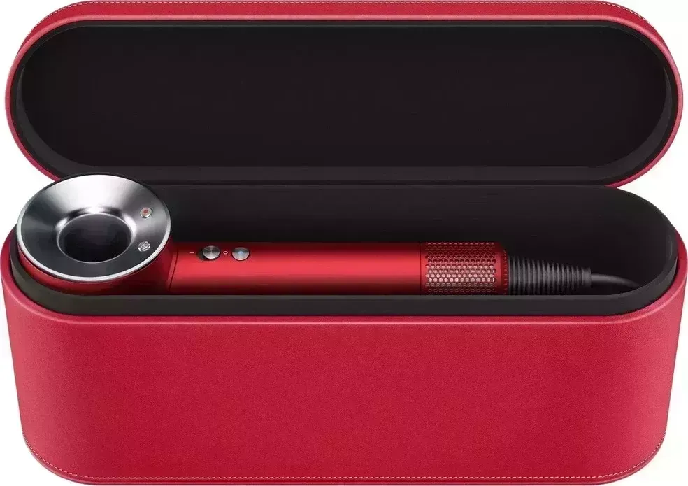 Фен DYSON HD07 Red/Nickel (397704-01)