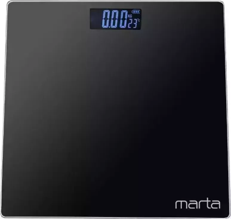 Весы напольные MARTA MT-1610 черный жемчуг