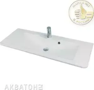 Раковина мебельная АКВАТОН Сиена 1100 белая (1A704231SN010)