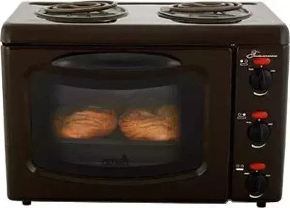 Мини-печь CEZARIS ЭНТШ-5-2-2,8/2,0-220-00.01 Гомельчанка коричневая