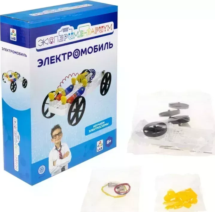 Обучающая игрушка 1 TOY Экспериментариум Электромобиль (Т14051)